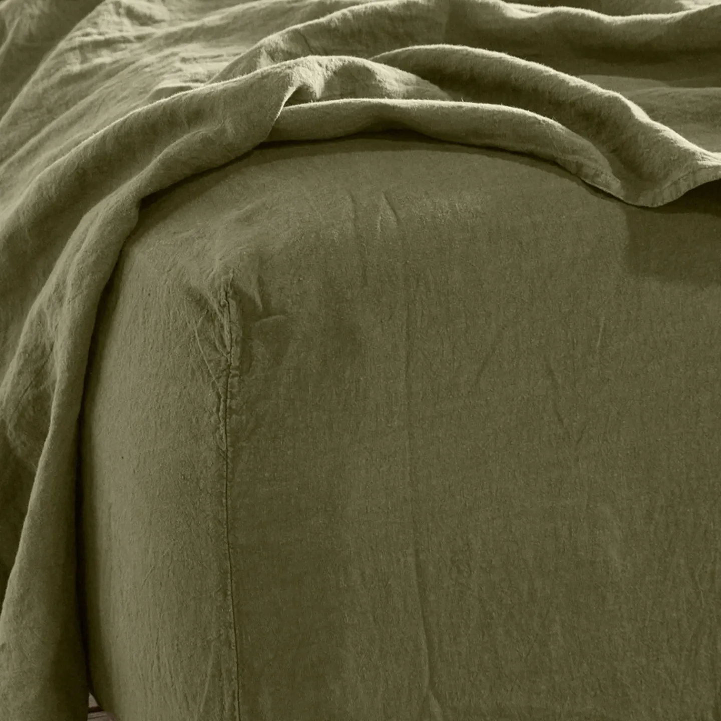 Hawkins New York Sheets^Simple Linen Fitted Sheet