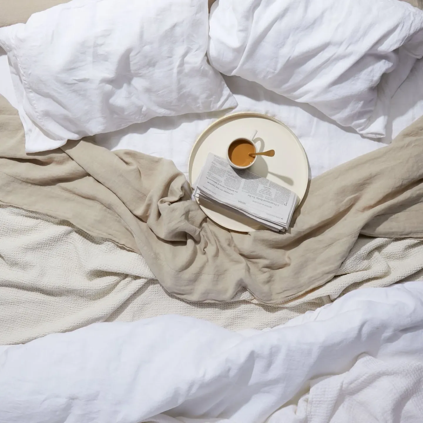 Hawkins New York Sheets^Simple Linen Fitted Sheet