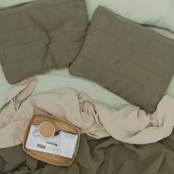 Hawkins New York Sheets^Simple Linen Fitted Sheet