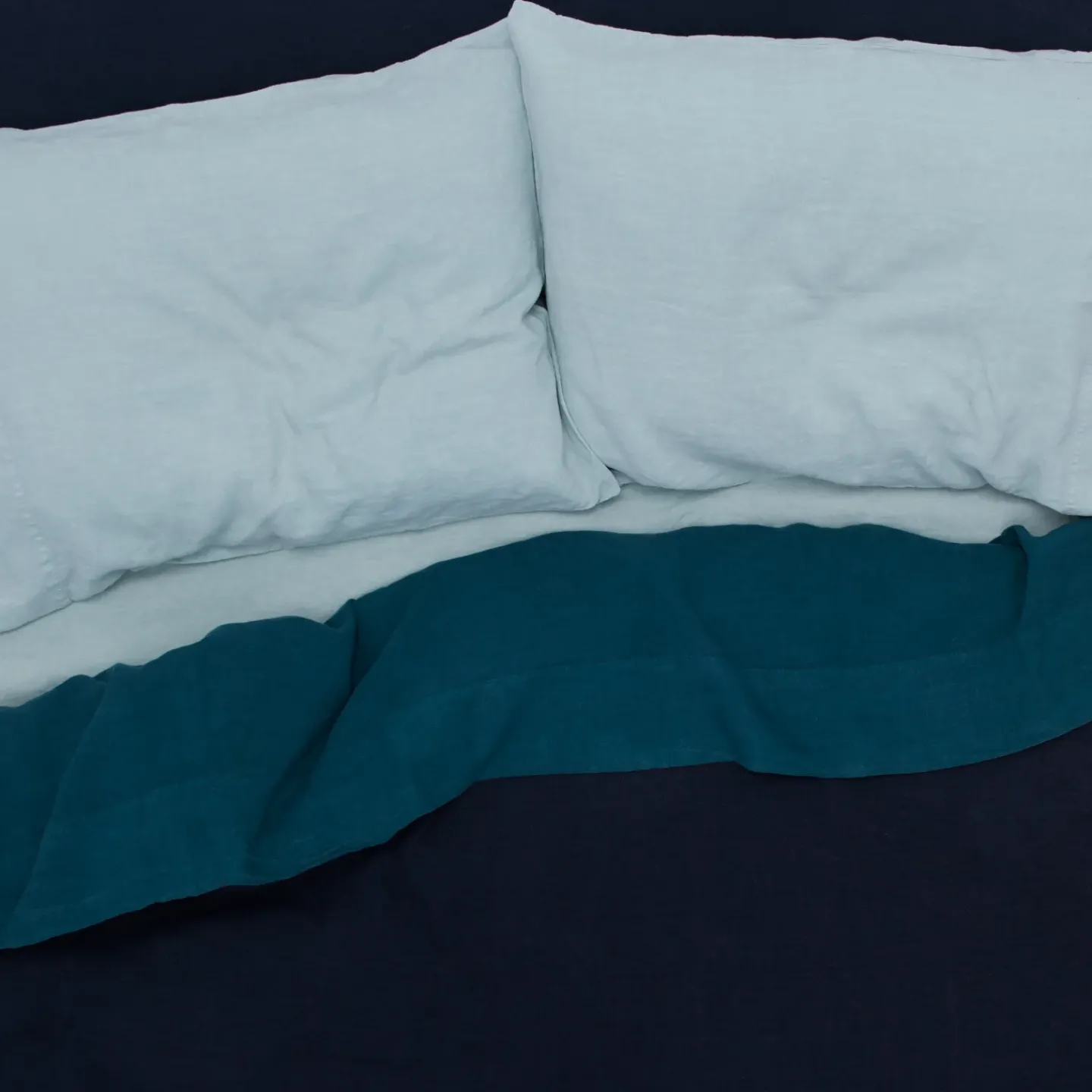 Hawkins New York Sheets^Simple Linen Fitted Sheet