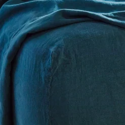Hawkins New York Sheets^Simple Linen Fitted Sheet