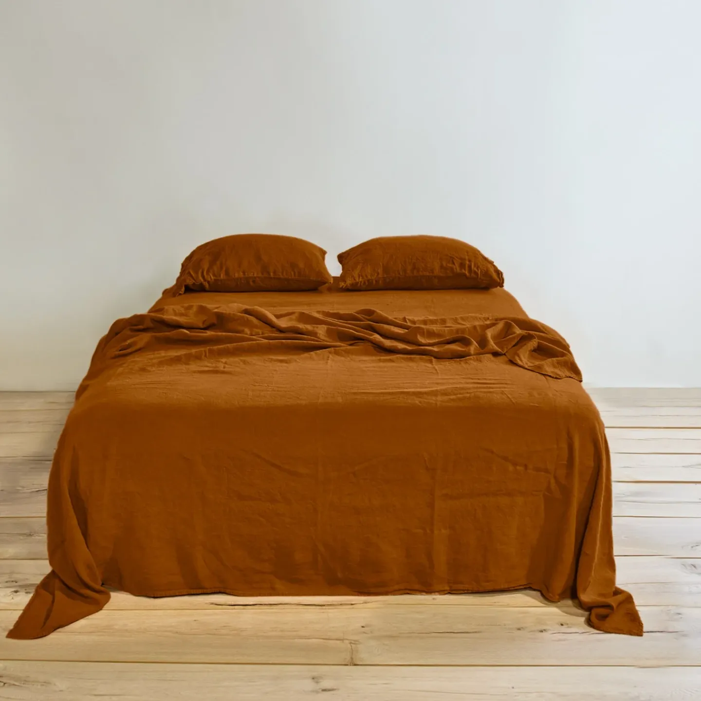 Hawkins New York Sheets^Simple Linen Fitted Sheet