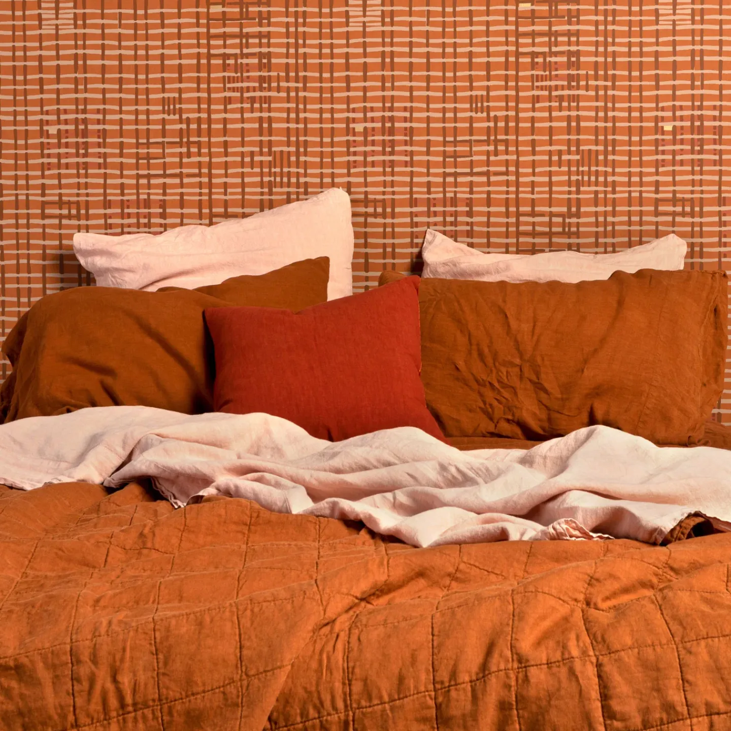 Hawkins New York Sheets^Simple Linen Fitted Sheet