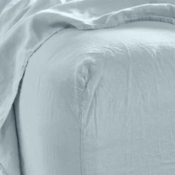 Hawkins New York Sheets^Simple Linen Fitted Sheet