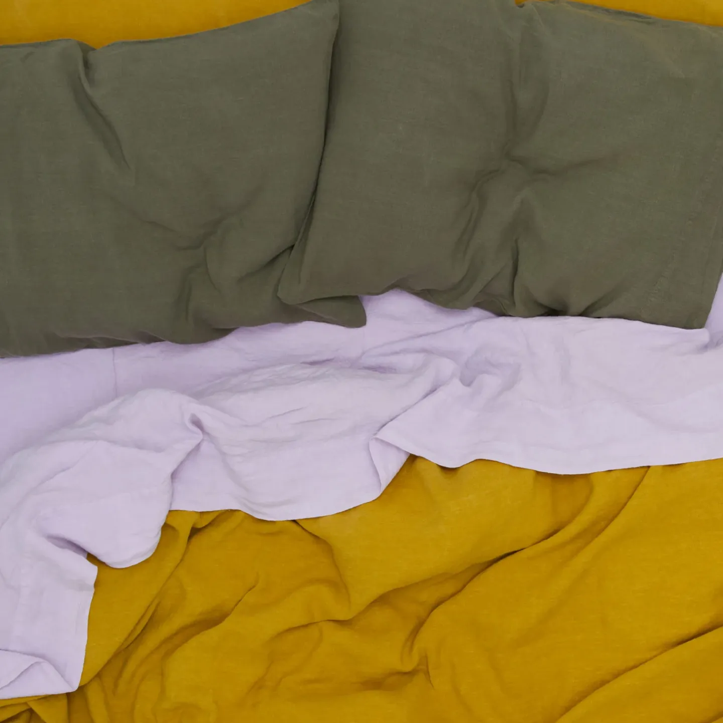 Hawkins New York Sheets^Simple Linen Fitted Sheet