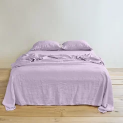 Hawkins New York Sheets^Simple Linen Fitted Sheet