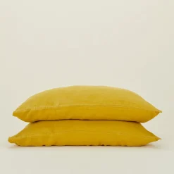 Hawkins New York Pillows|Pillows & Shams^Simple Linen Pillowcases, Set of 2