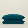 Hawkins New York Pillows|Pillows & Shams^Simple Linen Pillowcases, Set of 2
