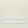 Hawkins New York Pillows|Pillows & Shams^Simple Linen Pillowcases, Set of 2