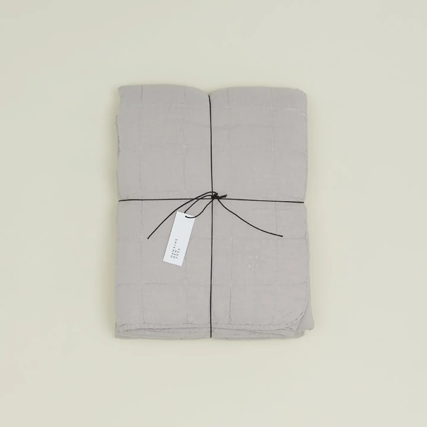 Hawkins New York Blankets & Quilts^Simple Linen Quilt