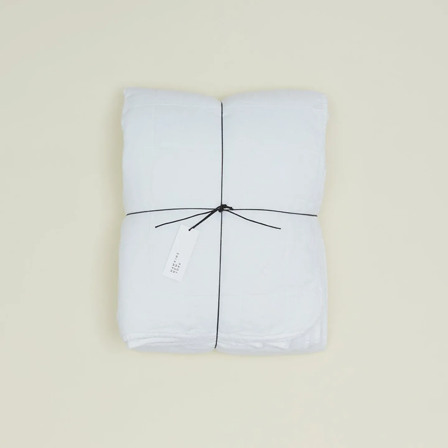 Hawkins New York Blankets & Quilts^Simple Linen Quilt
