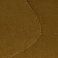 Hawkins New York Blankets & Quilts^Simple Linen Quilt