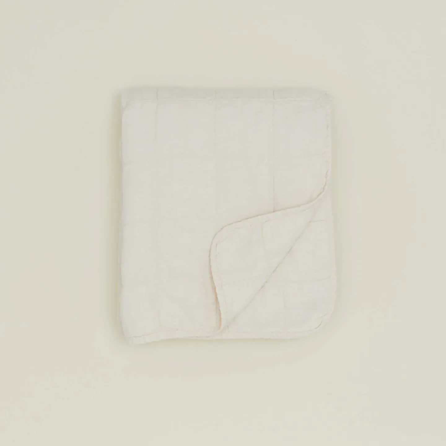 Hawkins New York Throws^Simple Linen Quilted Throw