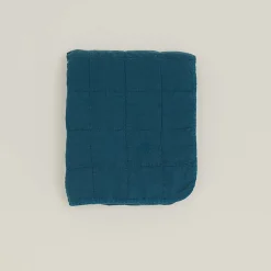 Hawkins New York Throws^Simple Linen Quilted Throw