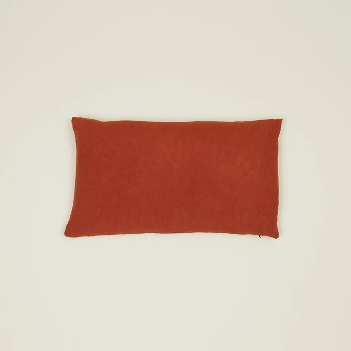 Hawkins New York Pillows^Simple Linen 12x22 Pillow - Rust