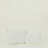 Hawkins New York Bath Accessories^Simple Linen Zipper Pouch
