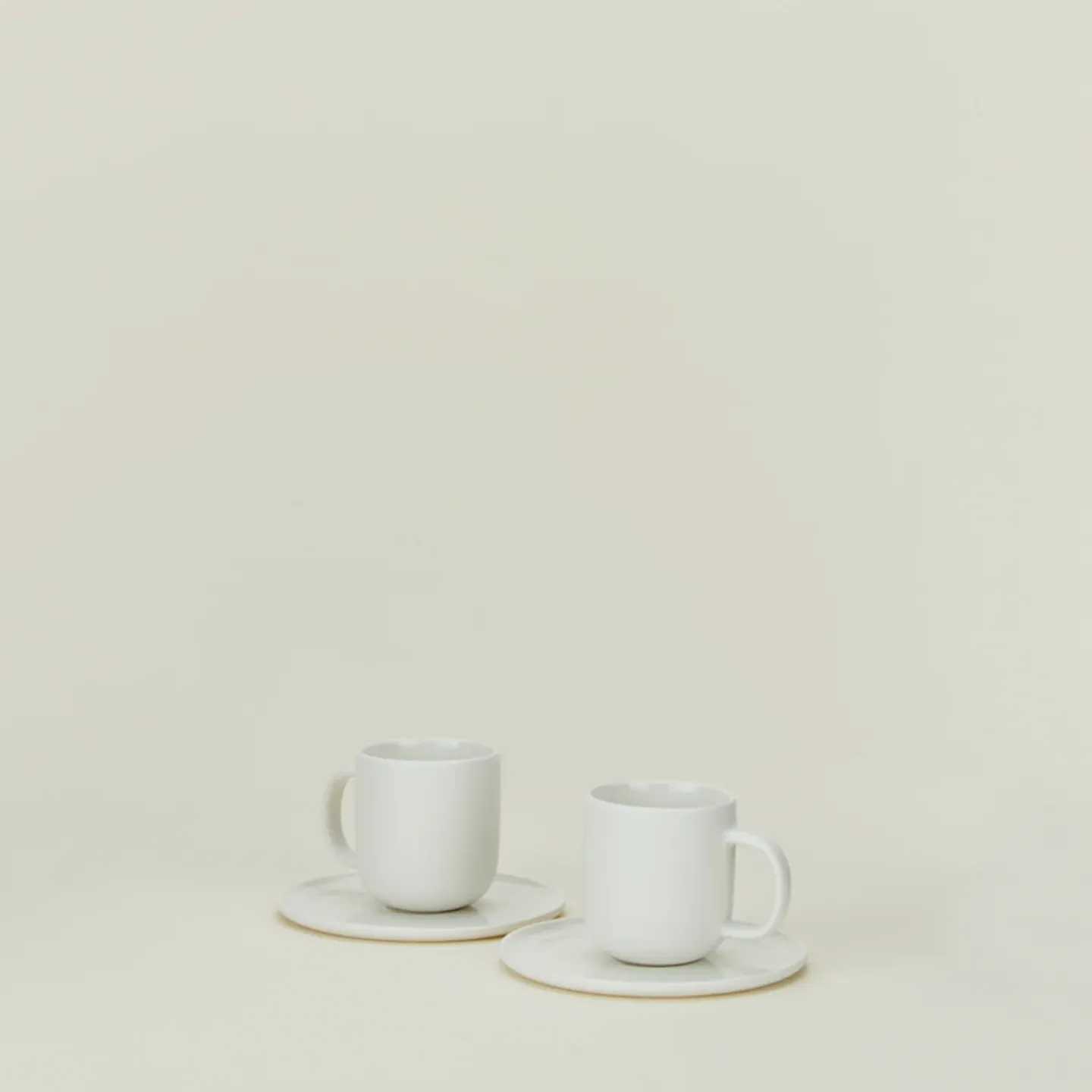 Hawkins New York Dinnerware^Simple Porcelain Espresso Mugs, Set of 2