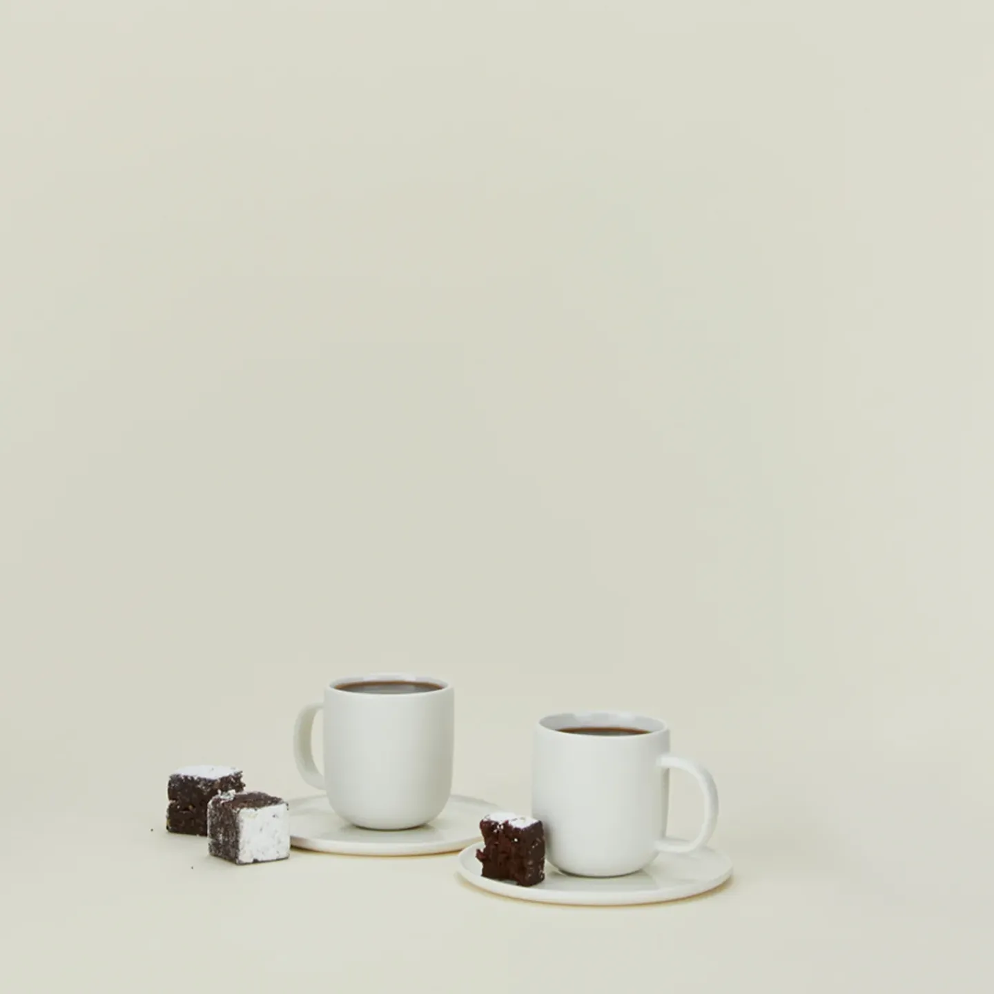 Hawkins New York Dinnerware^Simple Porcelain Espresso Mugs, Set of 2