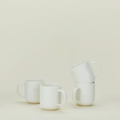 Hawkins New York Dinnerware^Simple Porcelain Mug, Set of 4
