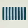 Hawkins New York Bath Mats^Simple Striped Terry Bath Mat