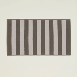 Hawkins New York Bath Mats^Simple Striped Terry Bath Mat