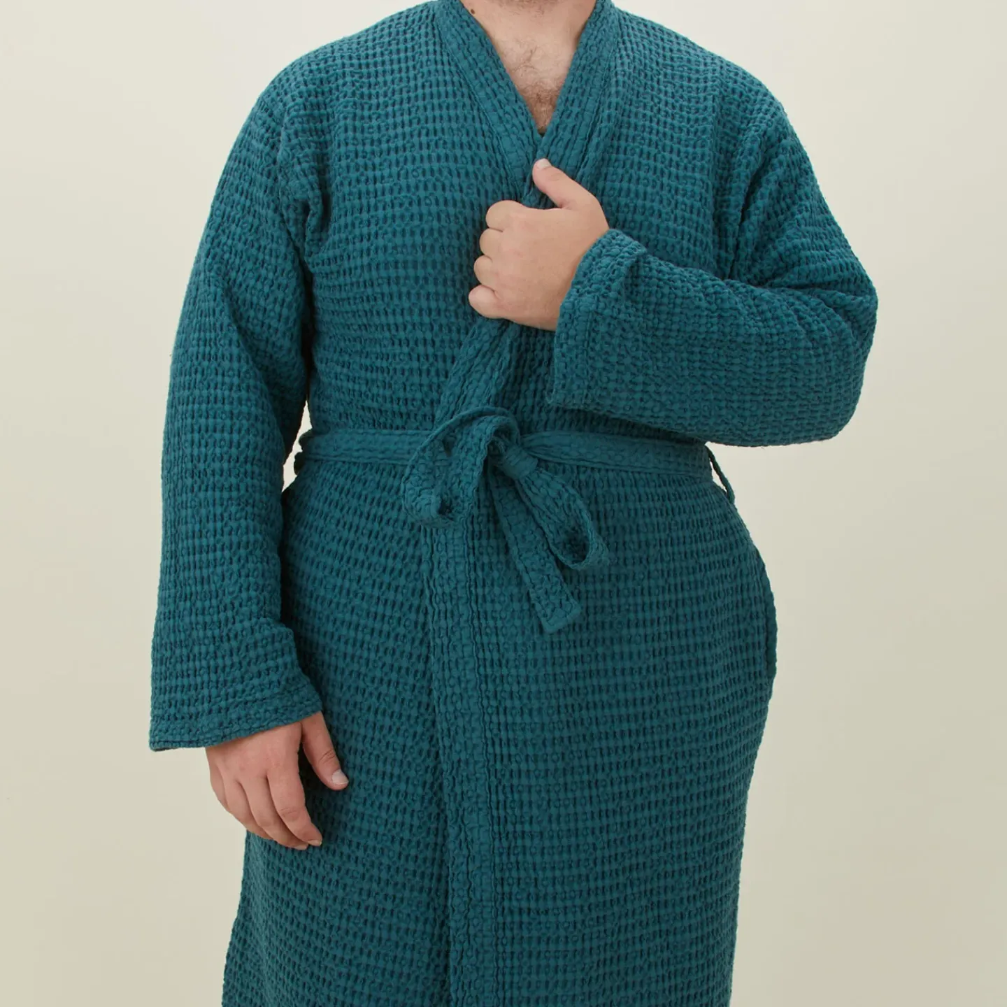 Hawkins New York Loungewear^Simple Waffle Bathrobe