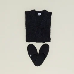 Hawkins New York Loungewear^Simple Waffle Bathrobe