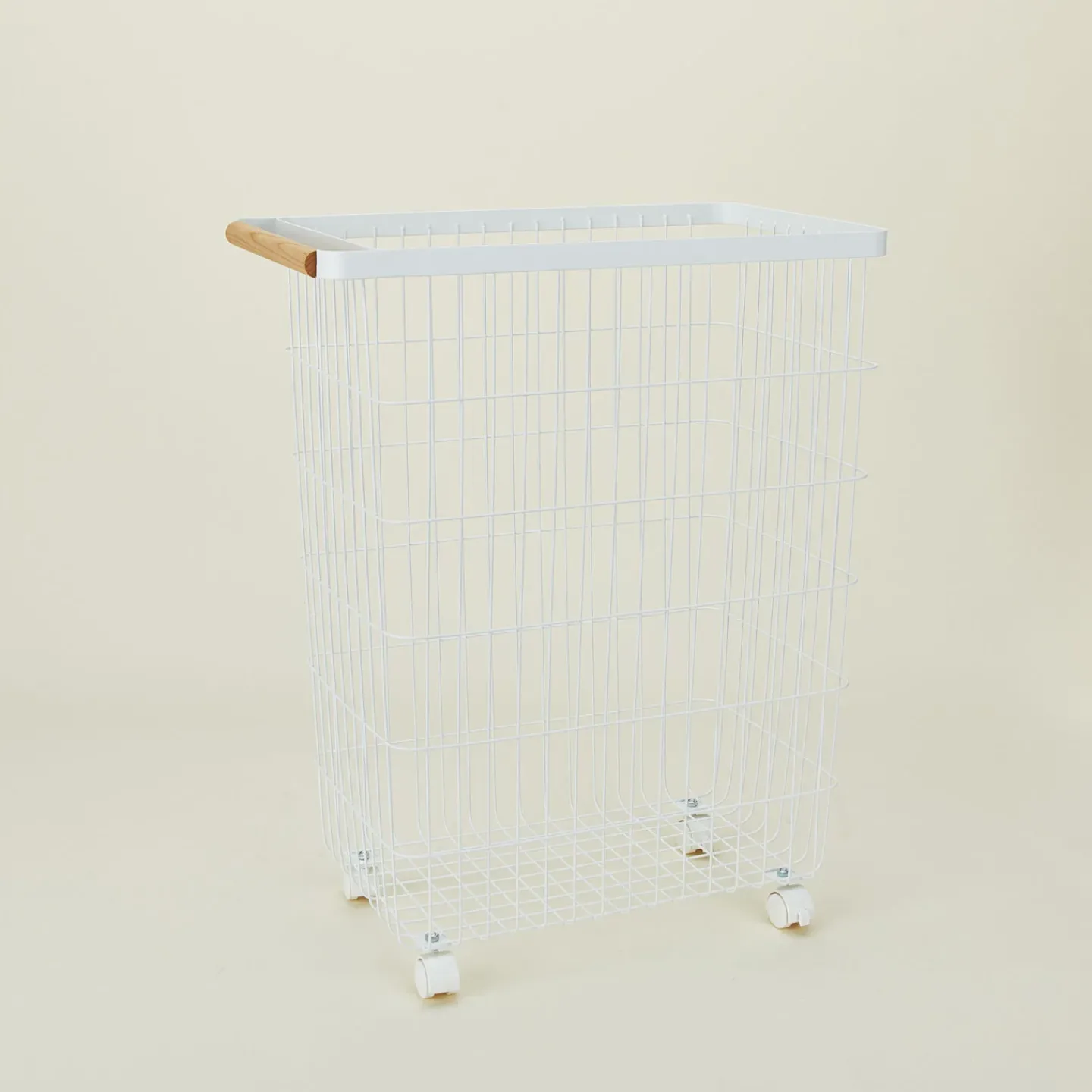 Yamazaki Home Bath Accessories|Baskets & Storage^Slim Rolling Laundry Basket