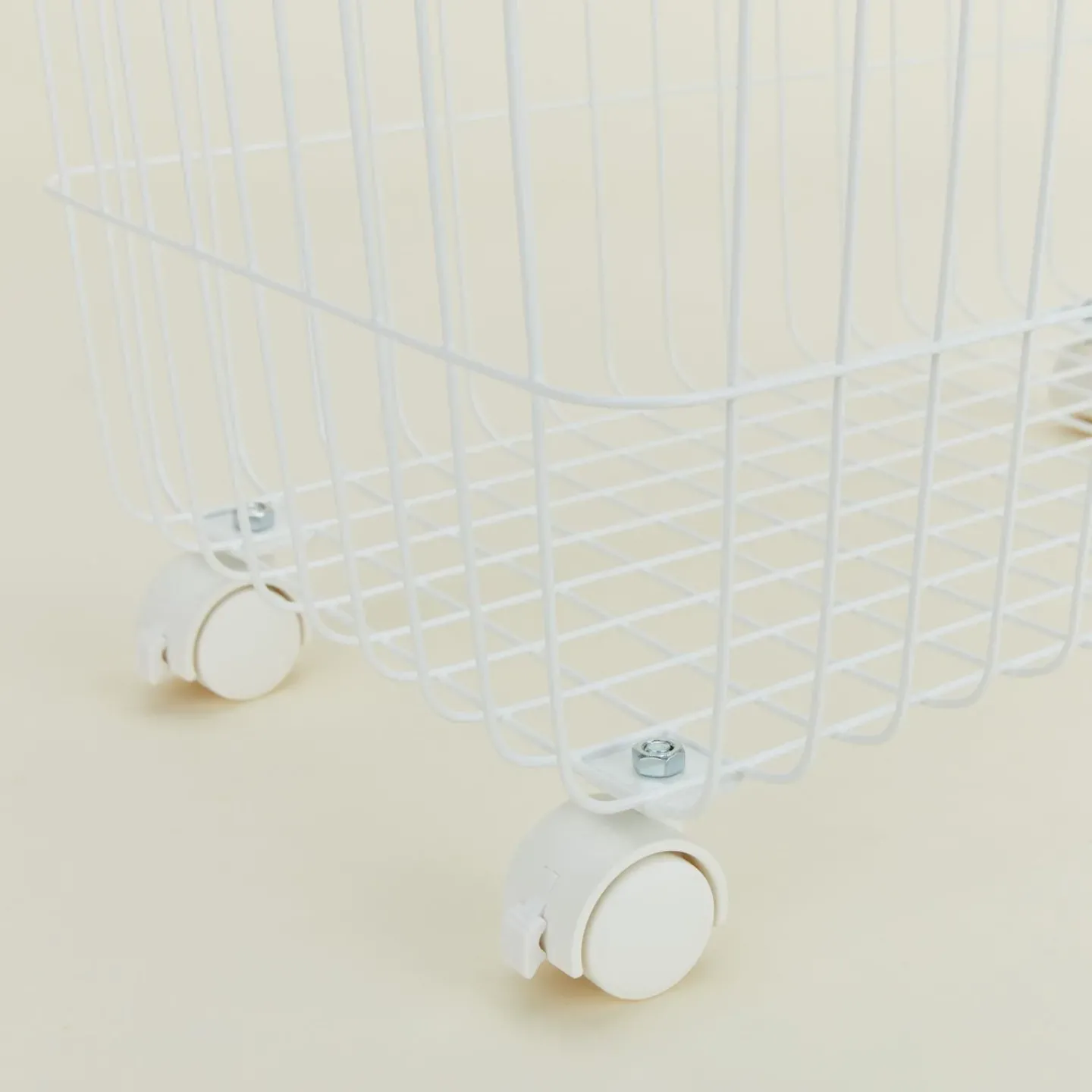 Yamazaki Home Bath Accessories|Baskets & Storage^Slim Rolling Laundry Basket
