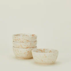Sir/Madam Dinnerware^Splatterware Bowl, Set of 4
