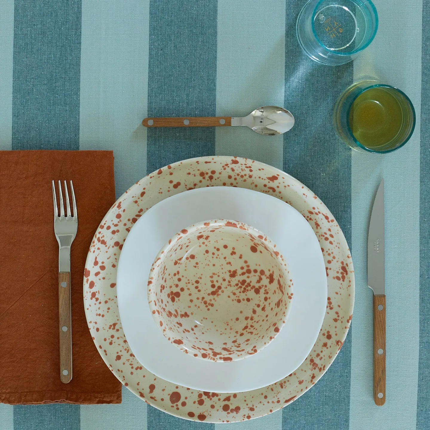 Sir/Madam Dinnerware^Splatterware Bowl, Set of 4
