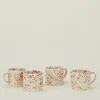 Sir/Madam Dinnerware^Splatterware Mug, Set of 4
