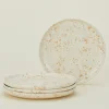 Sir/Madam Dinnerware^Splatterware Plate, Set of 4