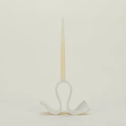 SIN Candles & Tapers^Whit Candelabra