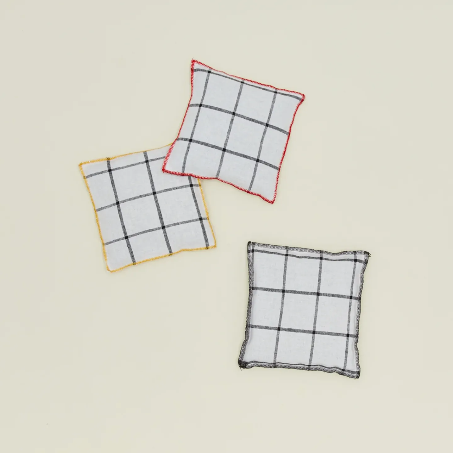 Dot + Army Kitchen Cleaning|Candles & Tapers^Windowpane Lavender Sachet, Set of 3
