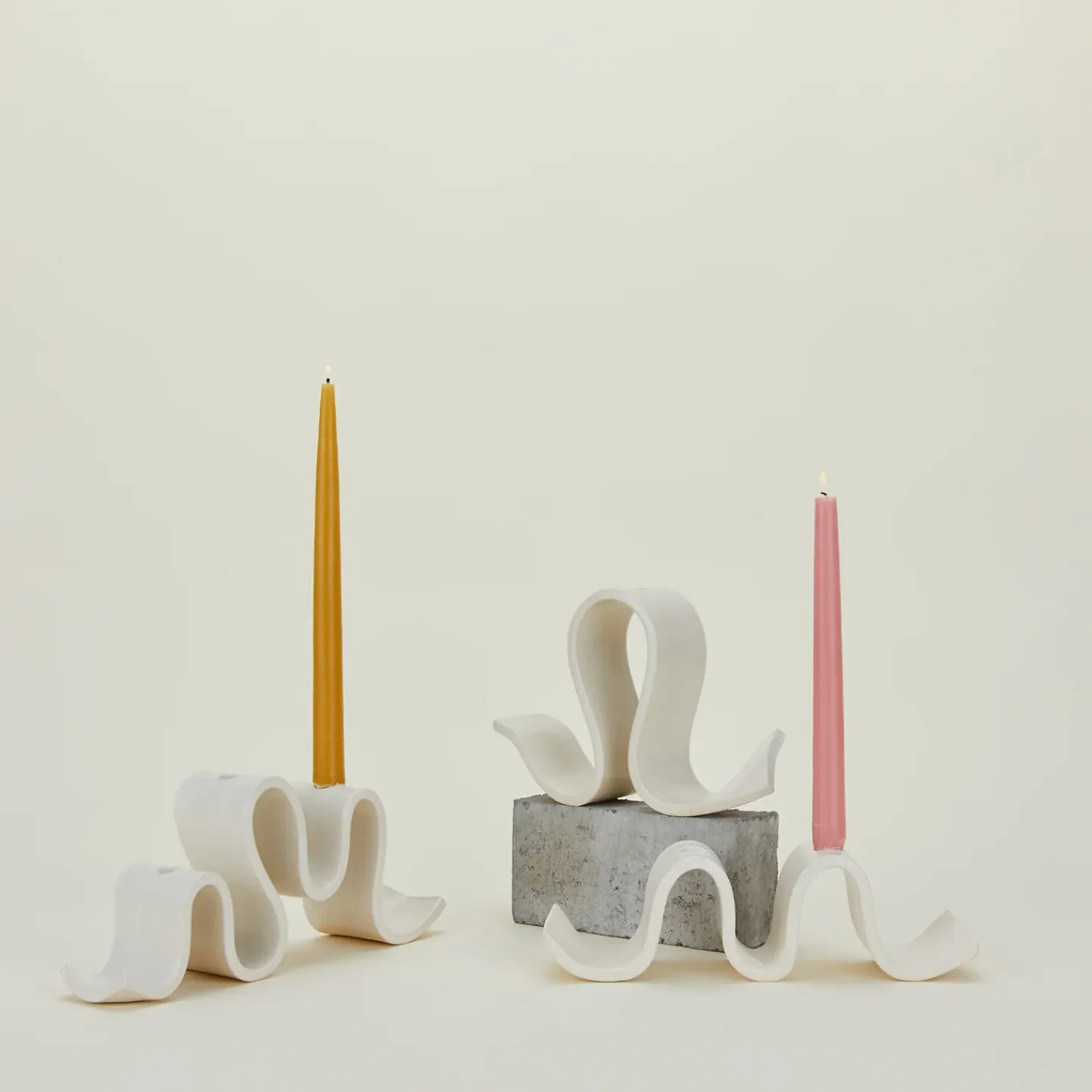 SIN Candles & Tapers^Wyat Candelabra